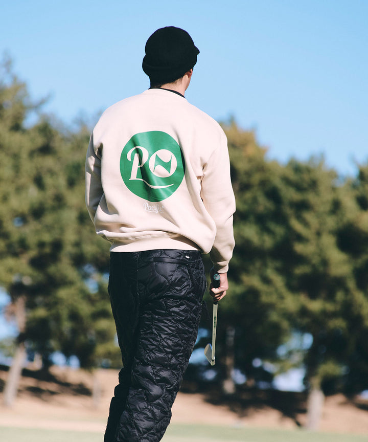 NAKED GOLF×PGC CREW NECK SWEAT