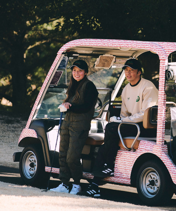 NAKED GOLF×PGC CREW NECK SWEAT