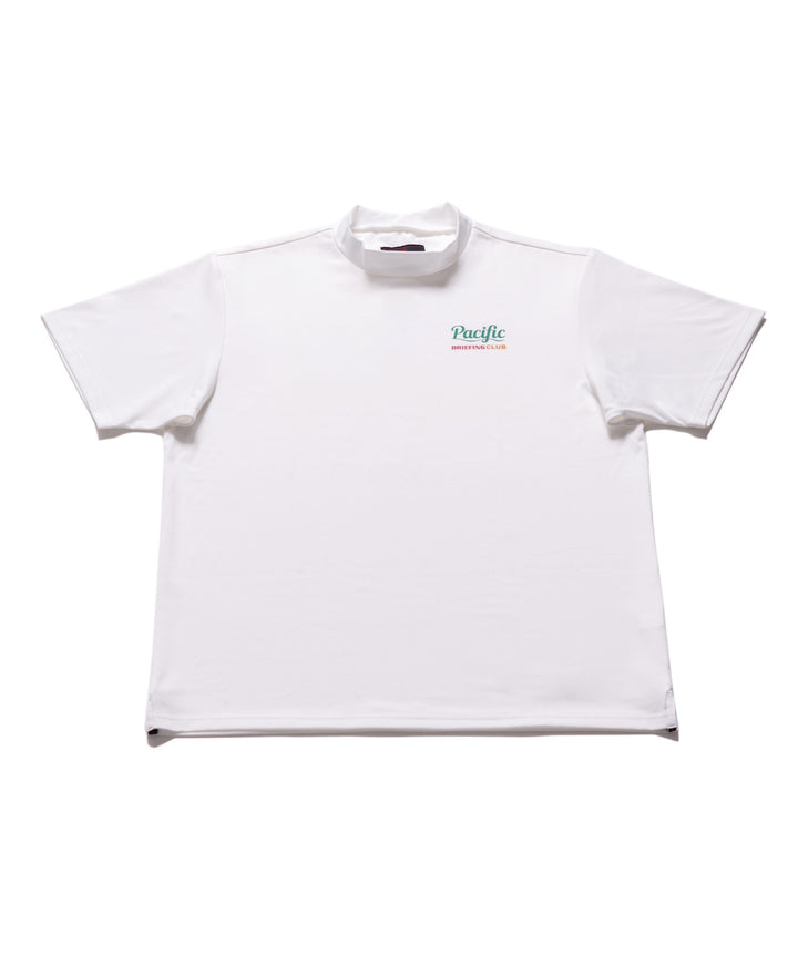 BRIEFING×PGC MOCK NECK WHITE