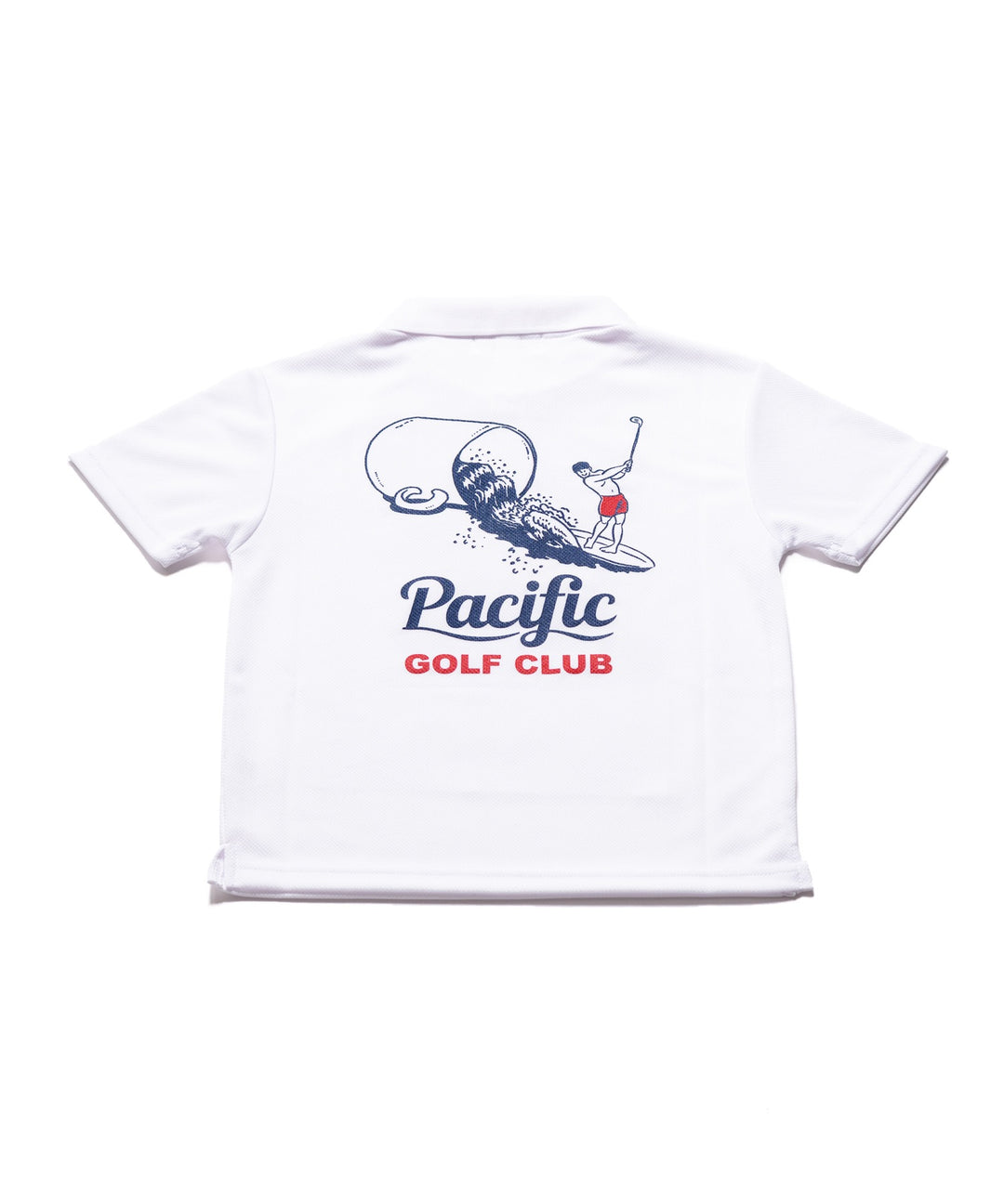 FORE ON THE WAVES POLO FOR KIDS WHITE