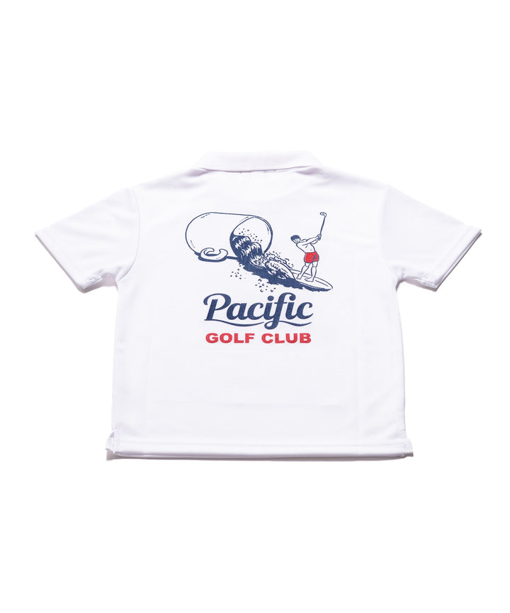 FORE ON THE WAVES POLO FOR KIDS WHITE