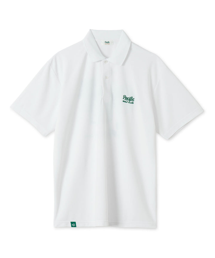 GOLFERS ON THE COURSE POLO WHITE