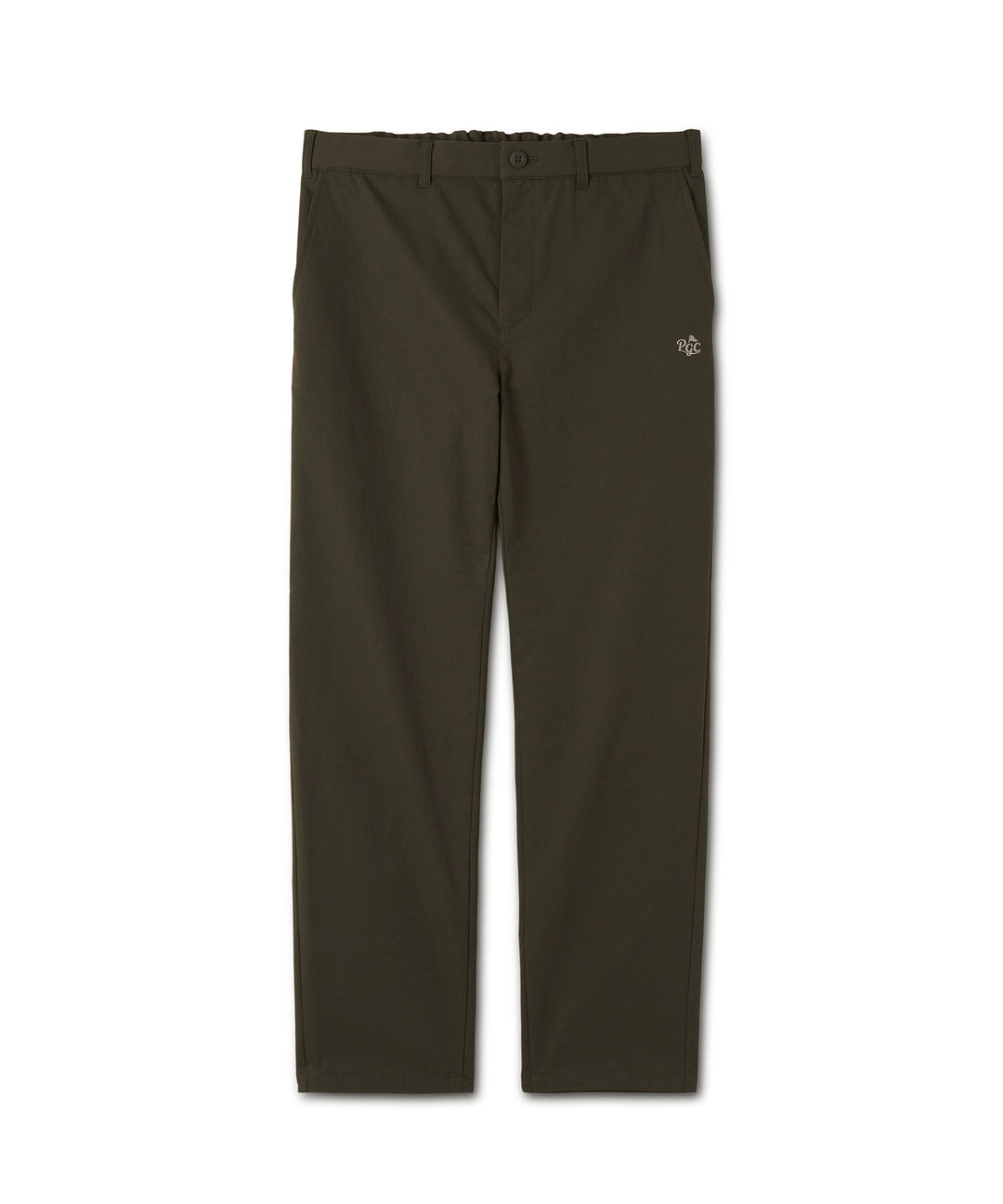 COMFORTABLE TAPERED PANTS 2 OLIVE