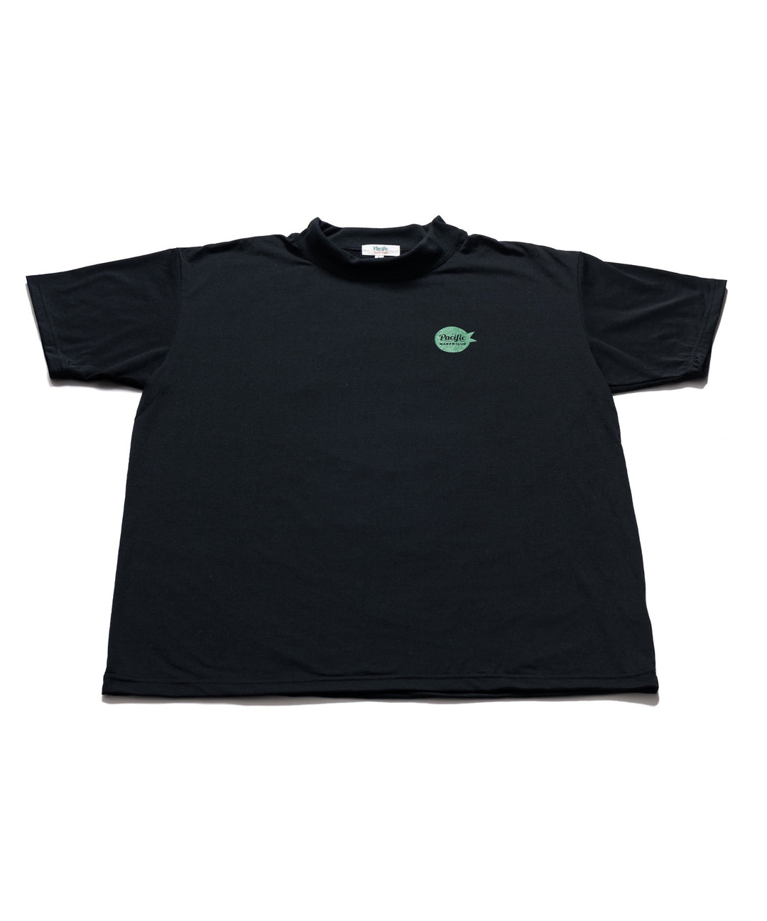 NAKED GOLF×PGC メンズモックネック BLACK