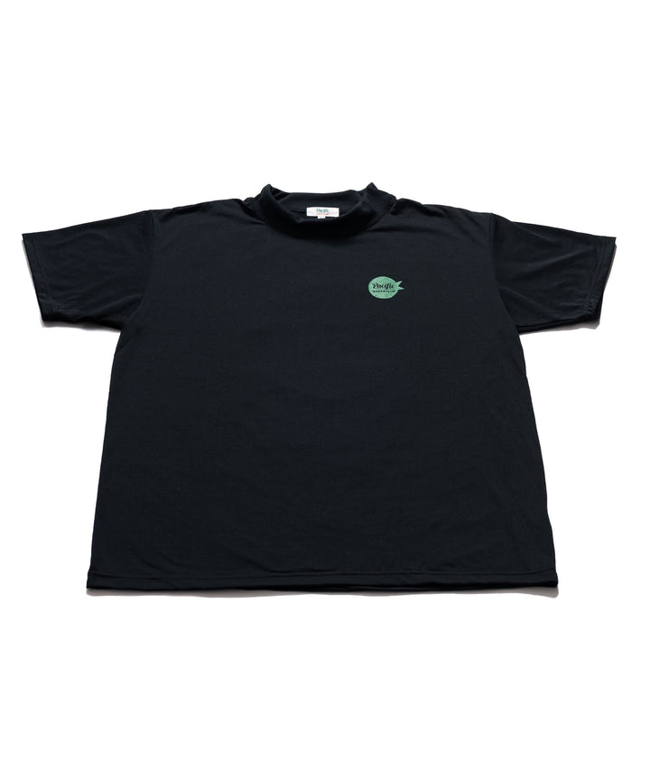 NAKED GOLF×PGC メンズモックネック BLACK