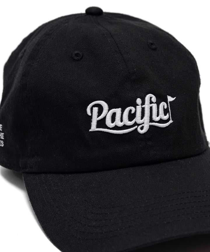 Pacific LOGO 6PANEL CAP BLACK