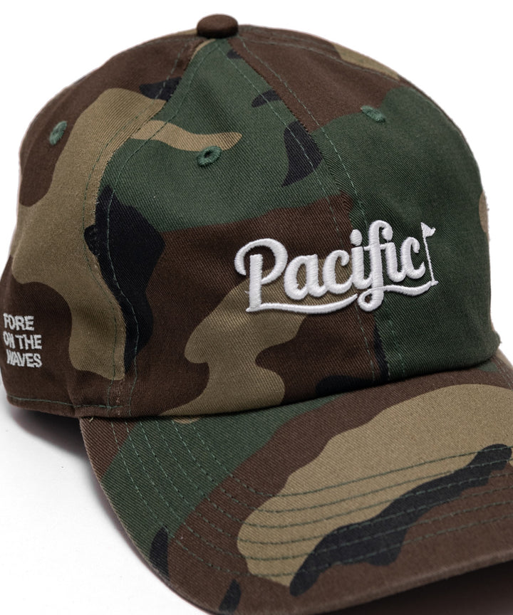 Pacific LOGO 6PANEL CAP WOODLAND CAMO