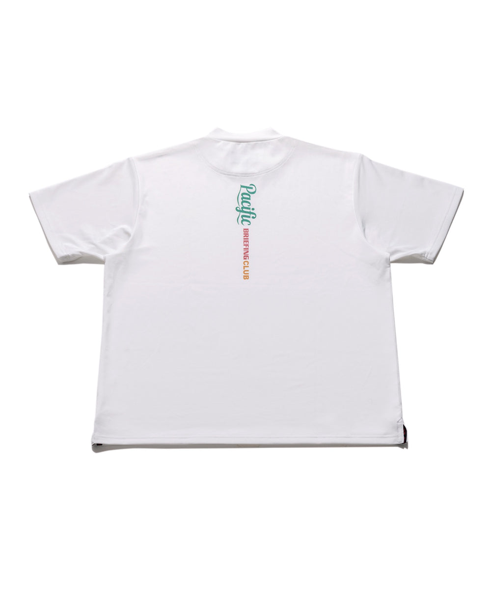 BRIEFING×PGC MOCK NECK WHITE