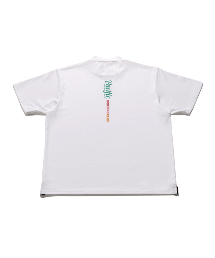 BRIEFING×PGC MOCK NECK WHITE