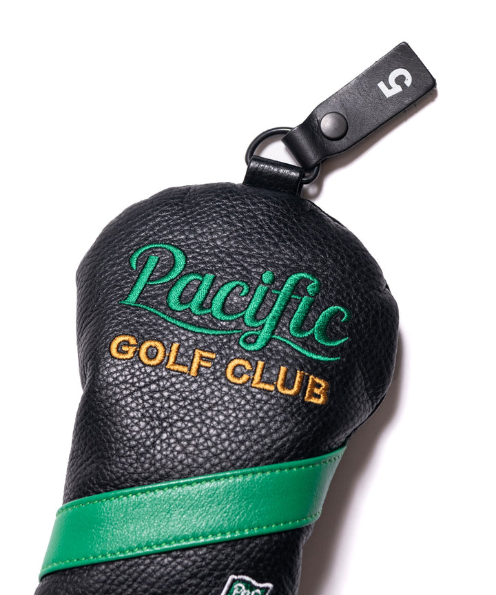 EMBROIDERY LEATHER FAIRWAY WOOD HEAD COVER No.3~X