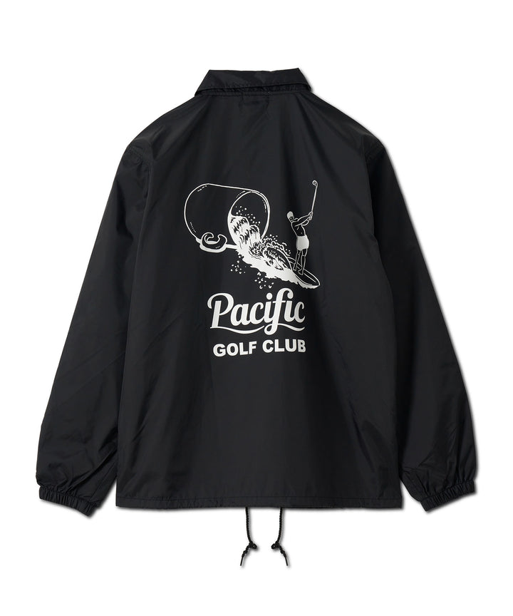 FORE ON THE WAVES COACH JACKET BLACK