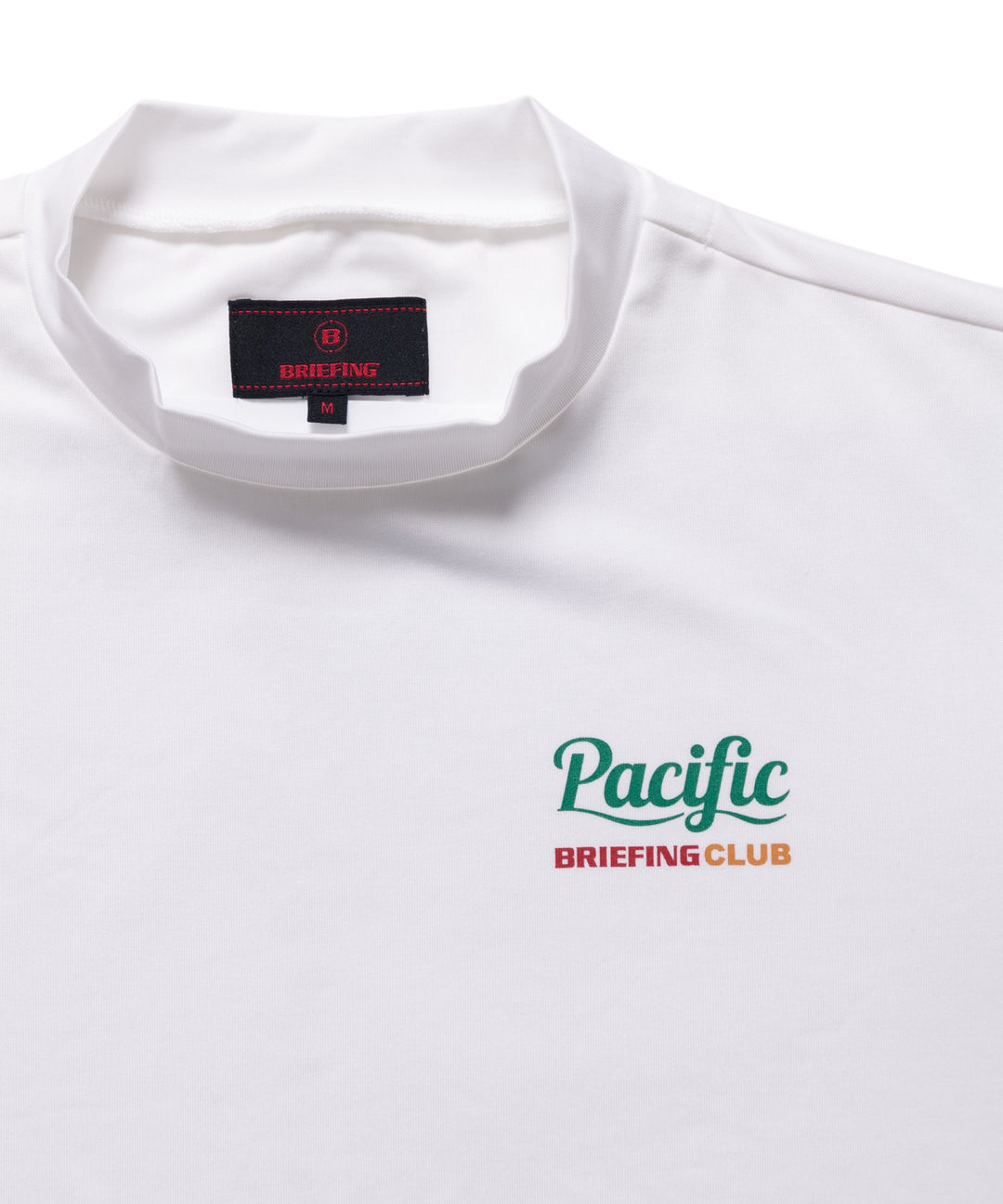 BRIEFING×PGC MOCK NECK WHITE