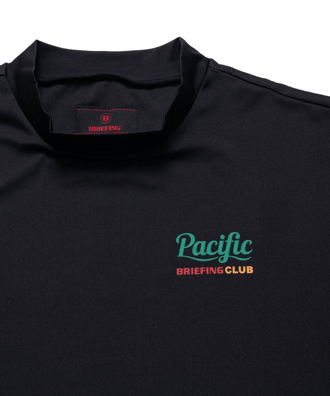 BRIEFING×PGC MOCK NECK BLACK