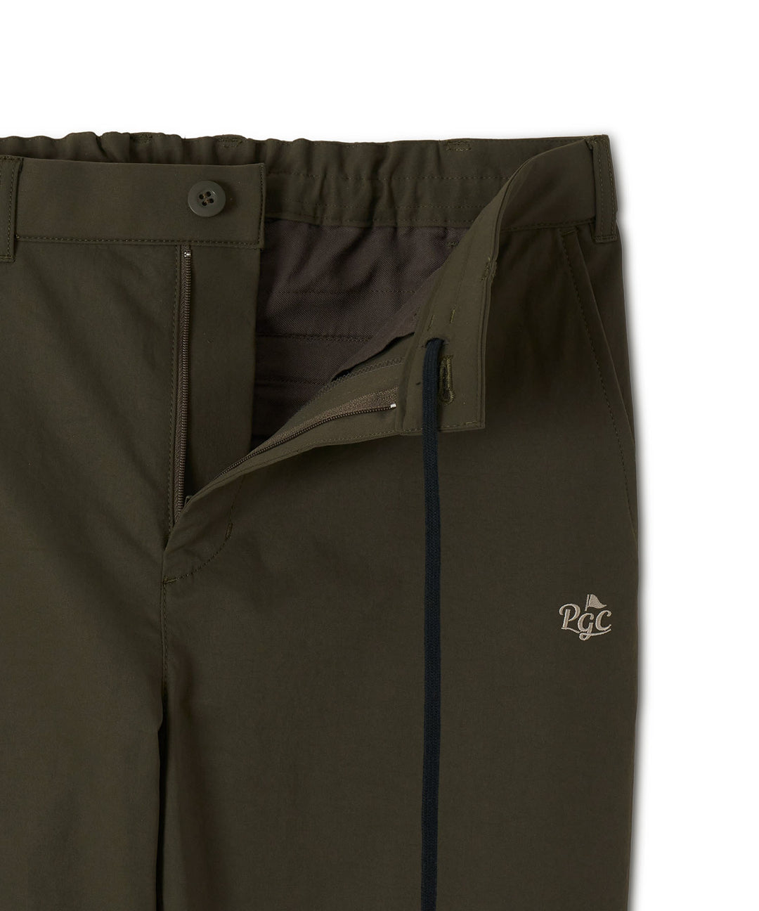 COMFORTABLE TAPERED PANTS 2 OLIVE