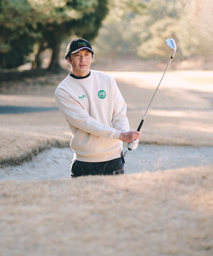 NAKED GOLF×PGC CREW NECK SWEAT