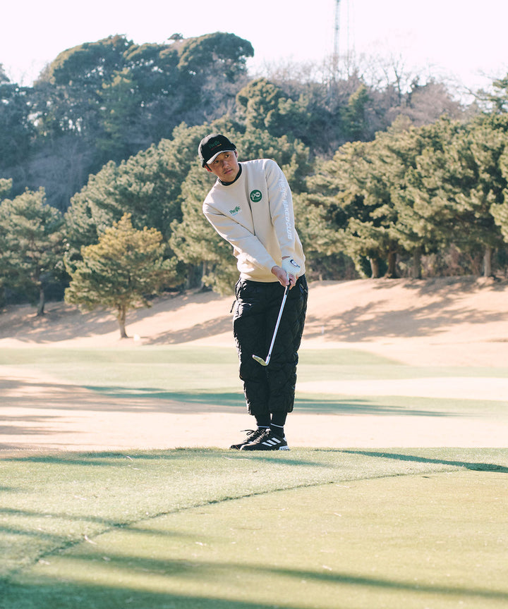 NAKED GOLF×PGC CREW NECK SWEAT