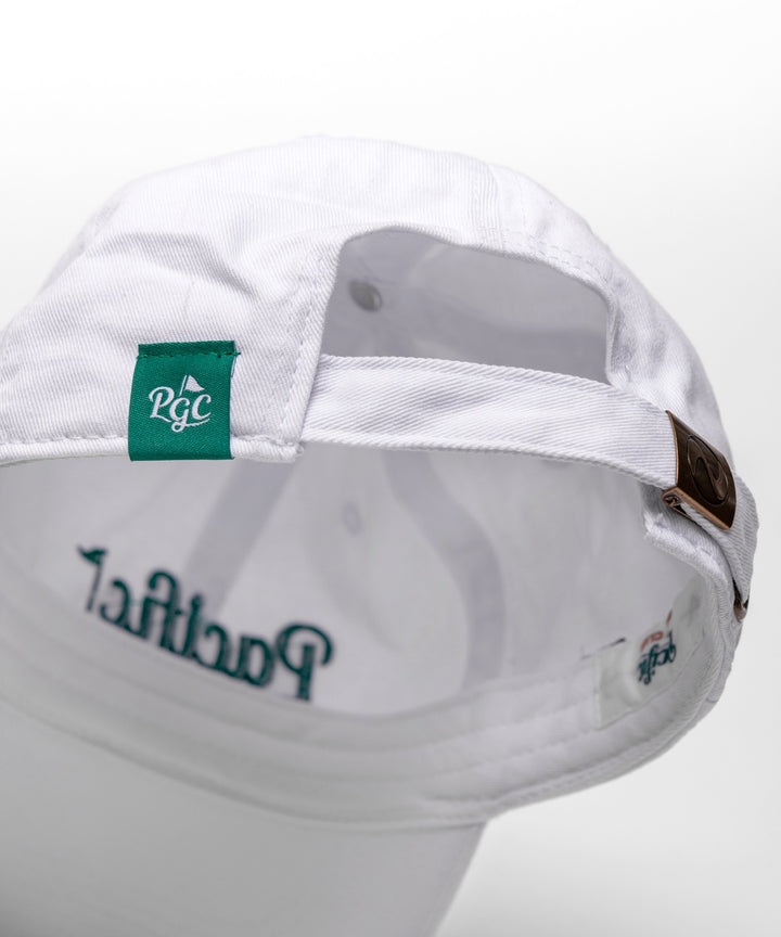 Pacific LOGO 6PANEL CAP WHITE