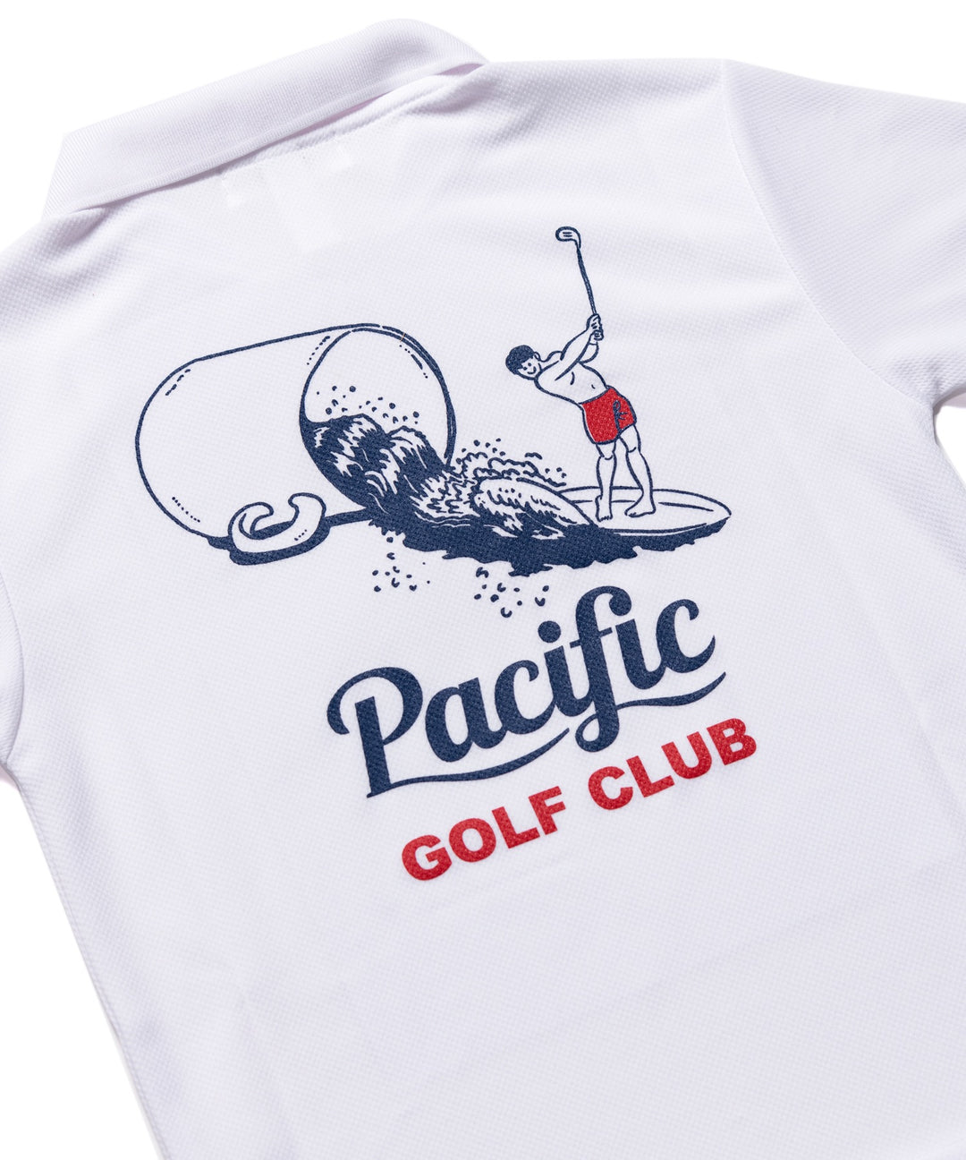FORE ON THE WAVES POLO FOR KIDS WHITE