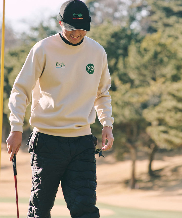 NAKED GOLF×PGC CREW NECK SWEAT