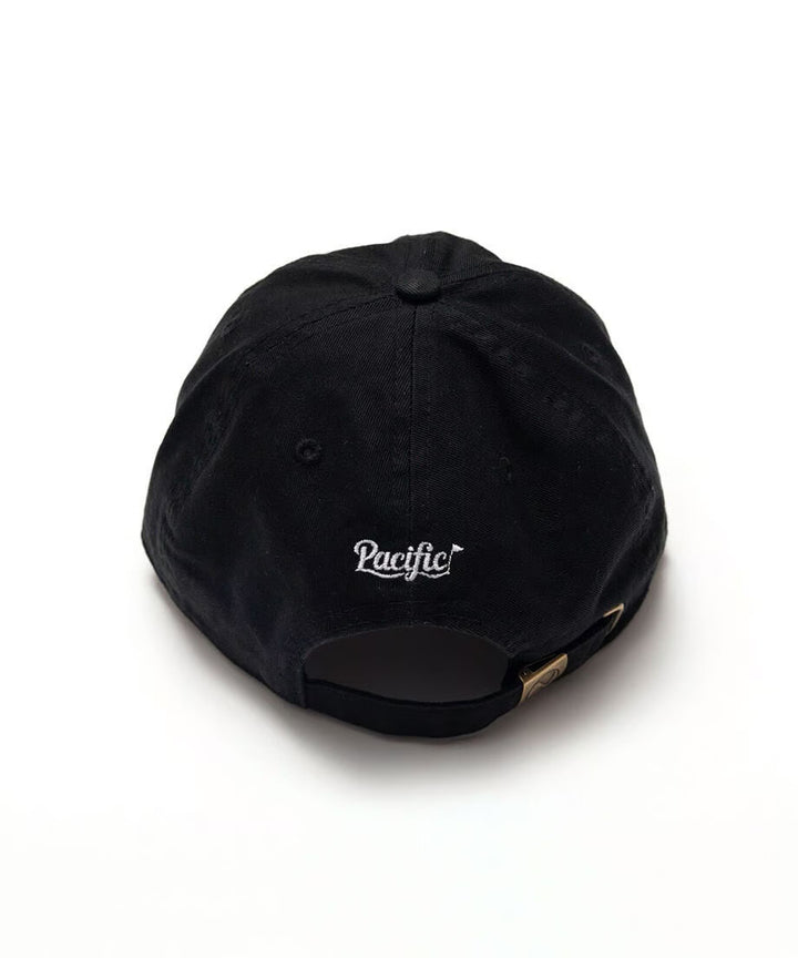 SURFER 6 PANEL CAP BLACK