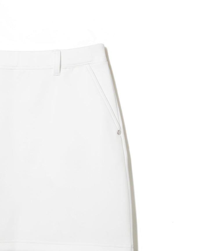BRIEFING × PGC WS 3D LOGO SKIRT WHITE