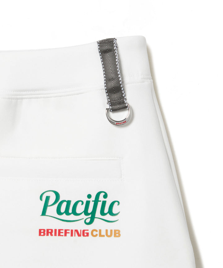 BRIEFING × PGC WS 3D LOGO SKIRT WHITE