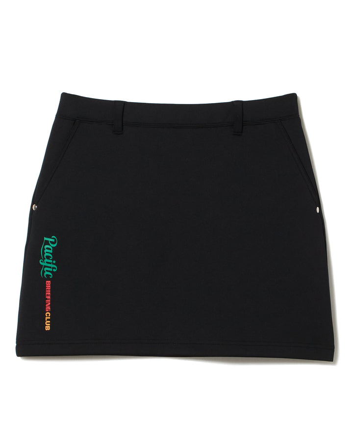 BRIEFING × PGC WS 3D LOGO SKIRT BLACK