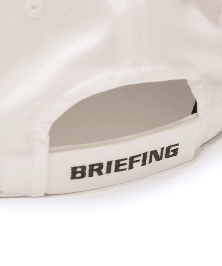 BRIEFING×PGC CAP WHITE