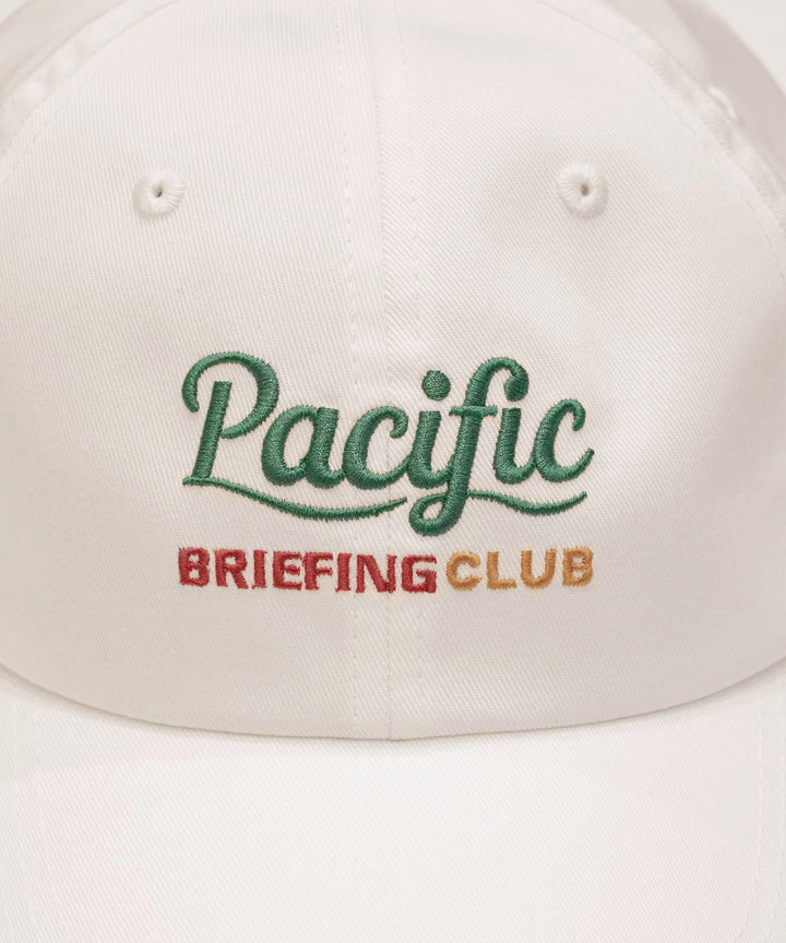 BRIEFING×PGC CAP WHITE