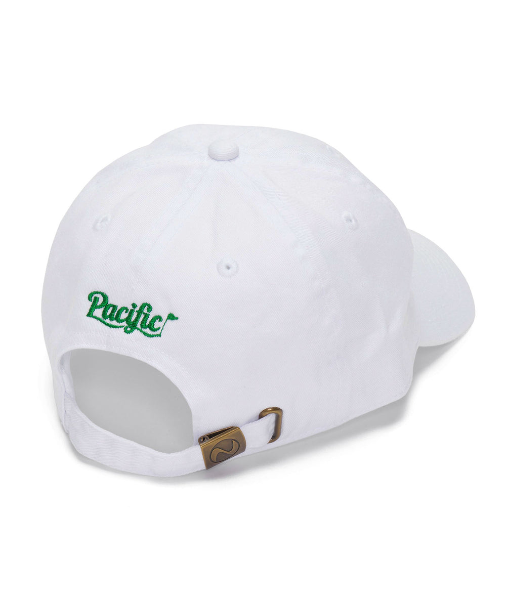 NAKED GOLF×PGC FRONT LOGO CAP WHITE