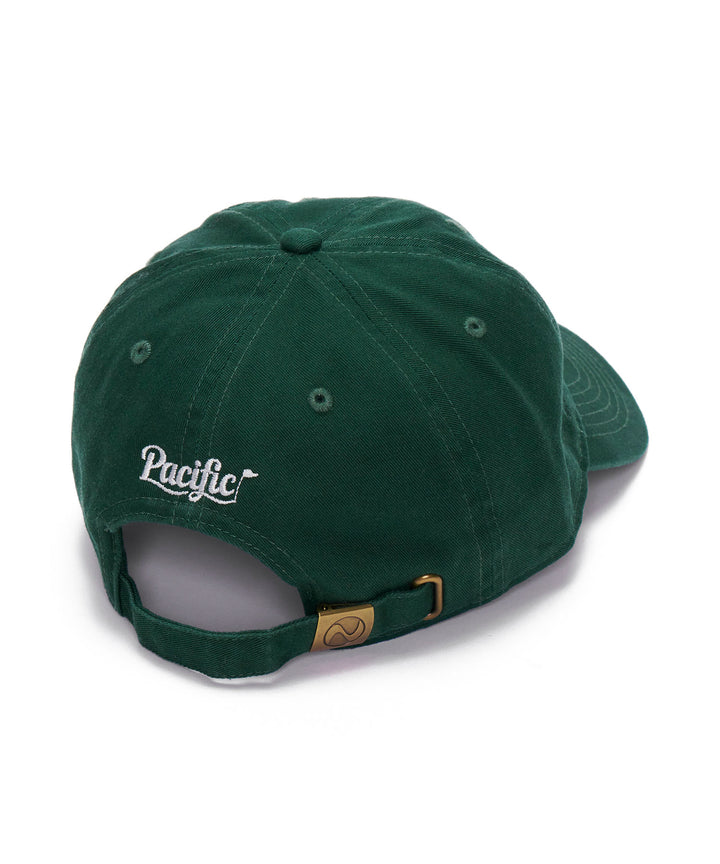 NAKED GOLF×PGC FRONT LOGO CAP DARK GREEN