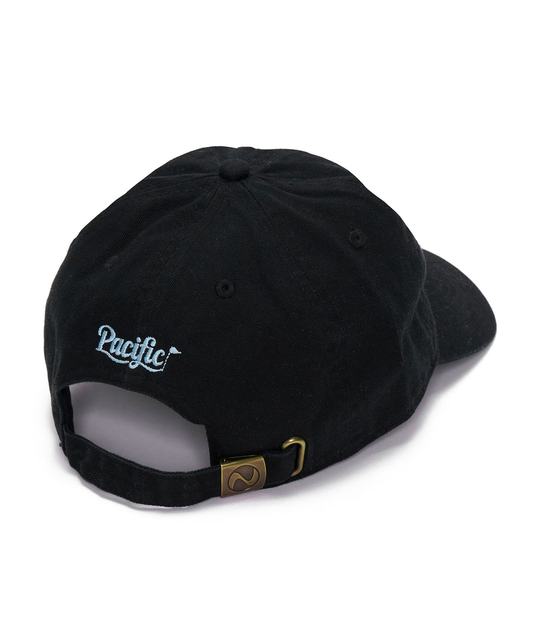 NAKED GOLF×PGC FRONT LOGO CAP BLACK