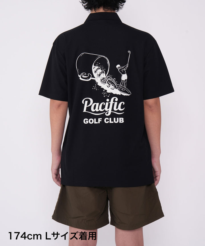FORE ON THE WAVES POLO BLACK