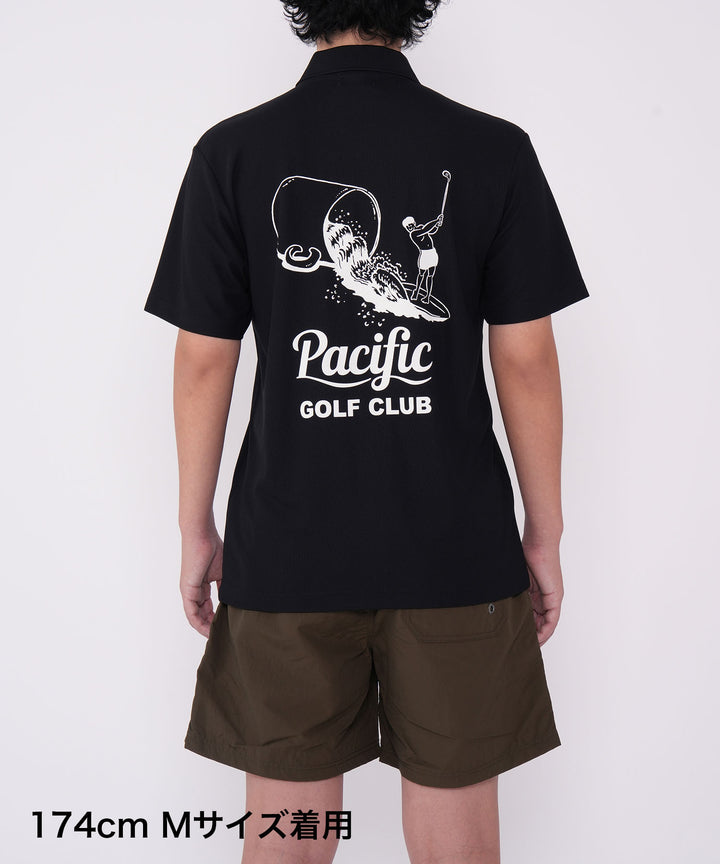 FORE ON THE WAVES POLO BLACK
