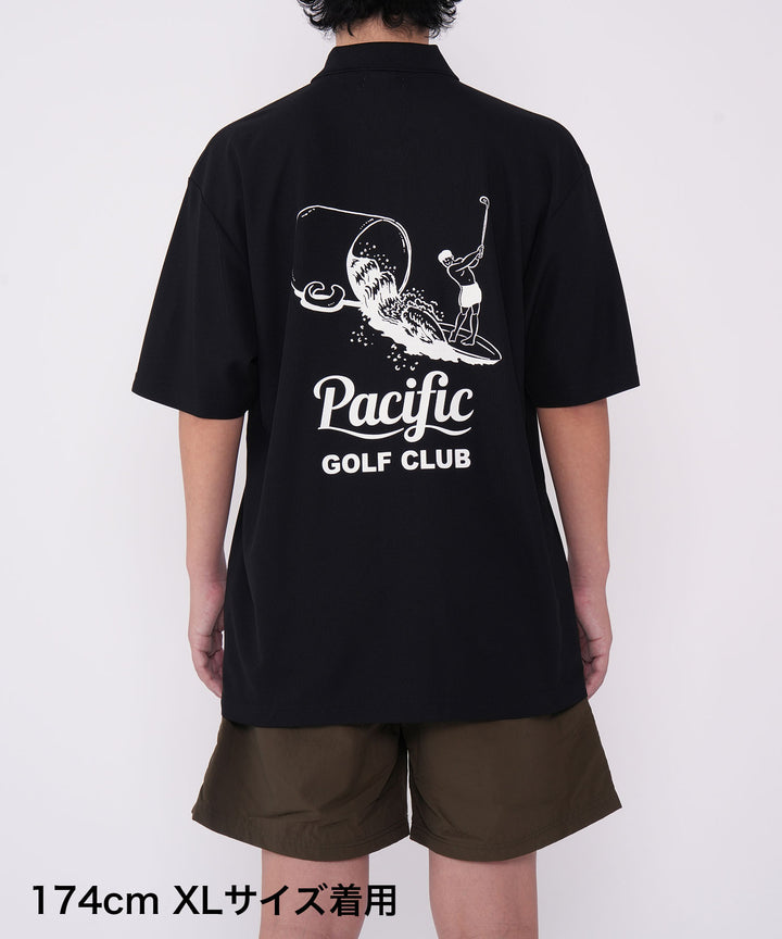 FORE ON THE WAVES POLO BLACK