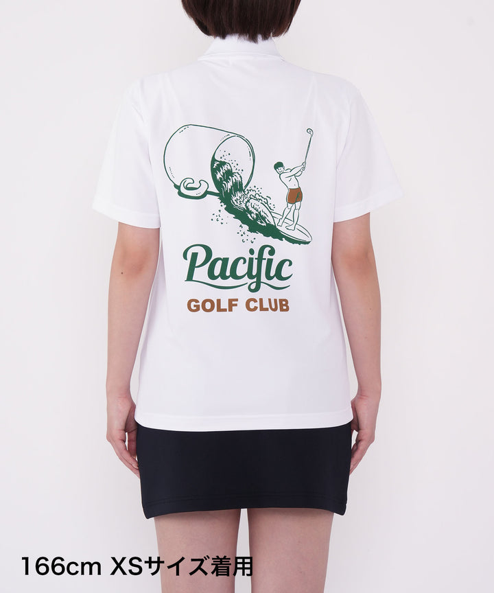 FORE ON THE WAVES POLO WHITE