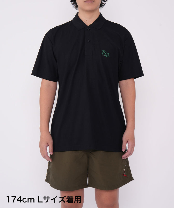 CIRCLE LOGO POLO BLACK