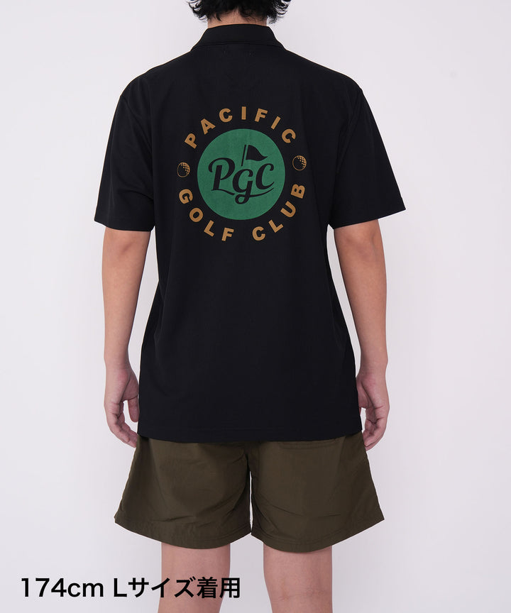 CIRCLE LOGO POLO BLACK