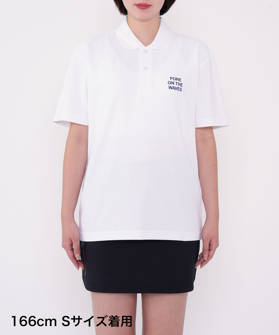FORE ON THE WAVES POLO SHIRT 2 WHITE