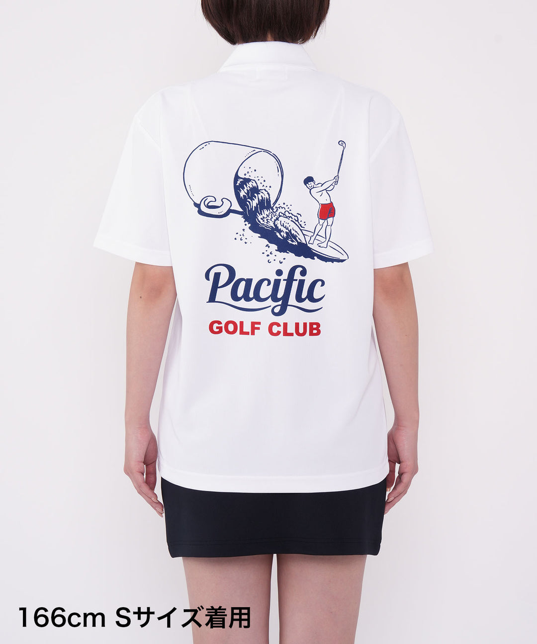 FORE ON THE WAVES POLO SHIRT 2 WHITE