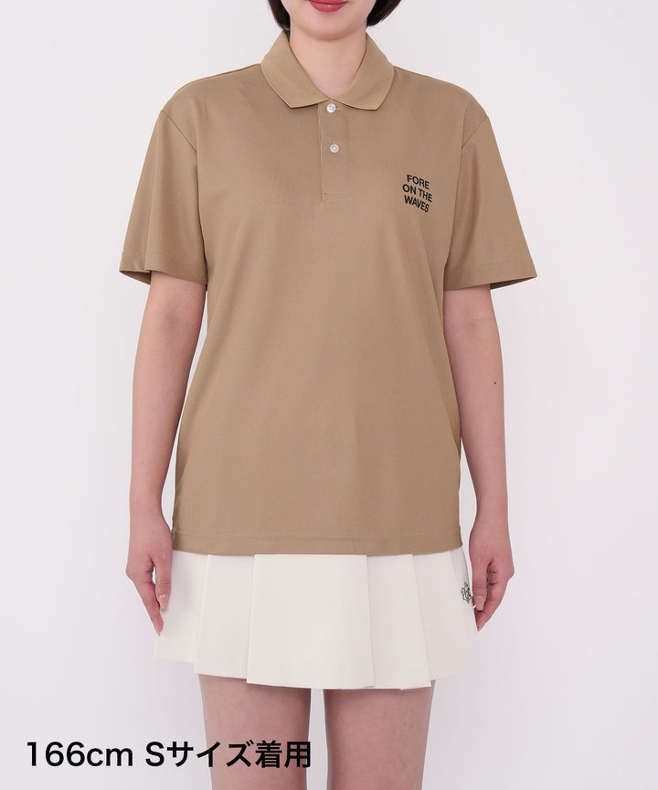 FORE ON THE WAVES POLO 3 BEIGE