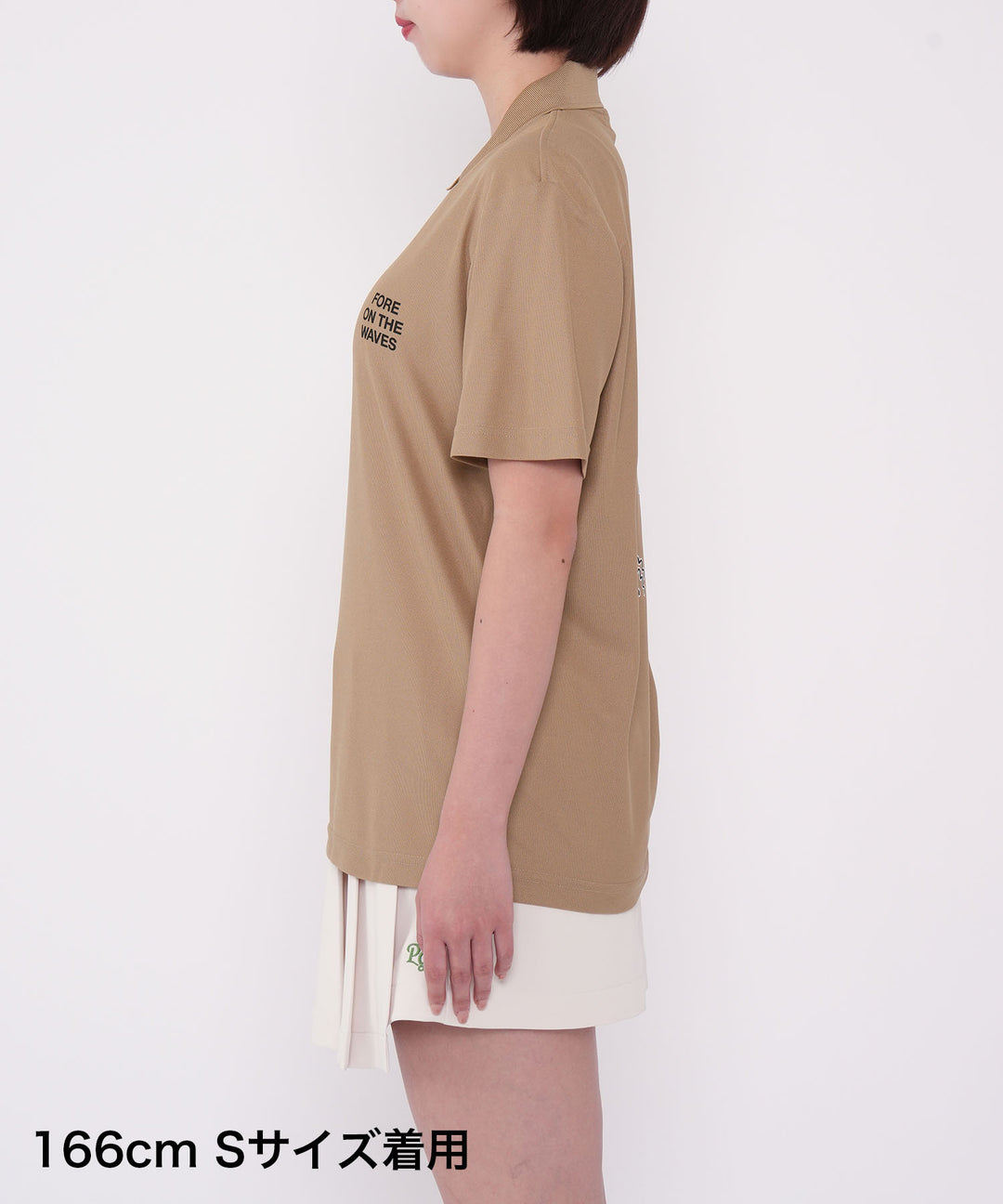 FORE ON THE WAVES POLO 3 BEIGE