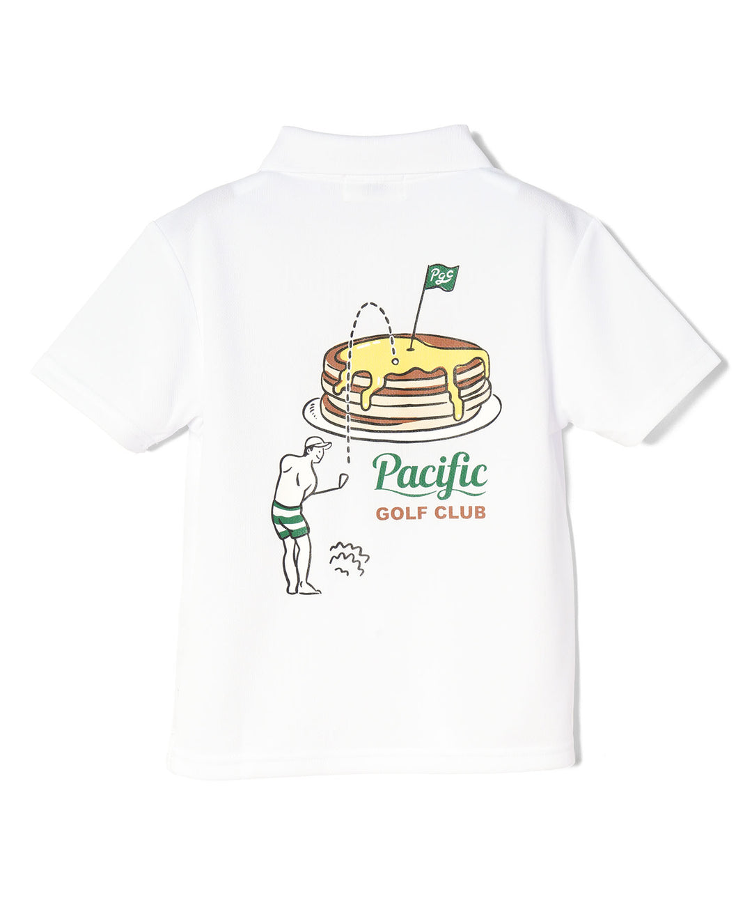 PAN CAKE POLO FOR KIDS WHITE
