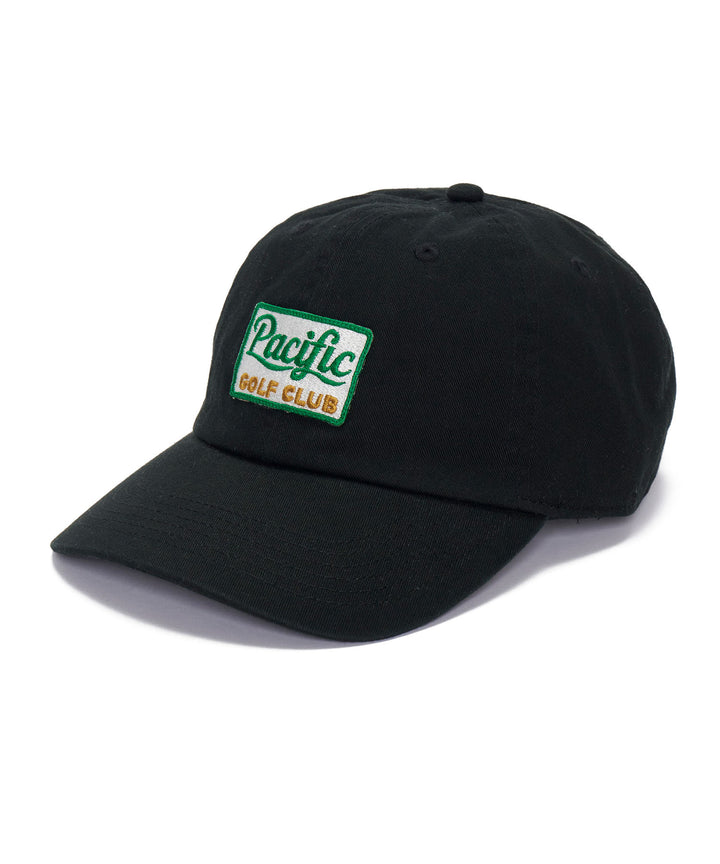 PGC WAPPEN 6 PANEL CAP BLACK