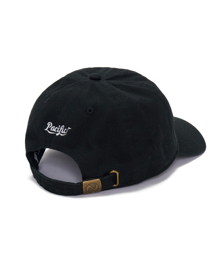 PGC WAPPEN 6 PANEL CAP BLACK