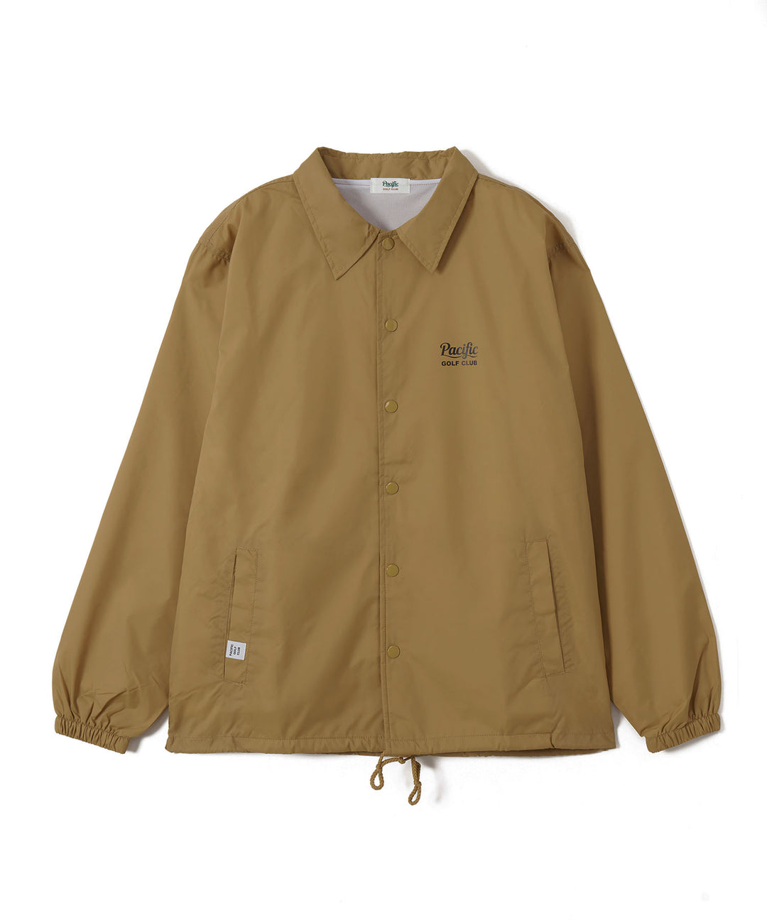 GOLF & PANCAKE COACH JACKET BEIGE