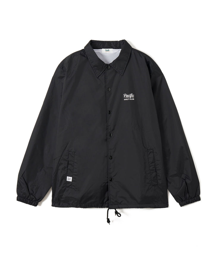 GOLF & PANCAKE COACH JACKET BLACK