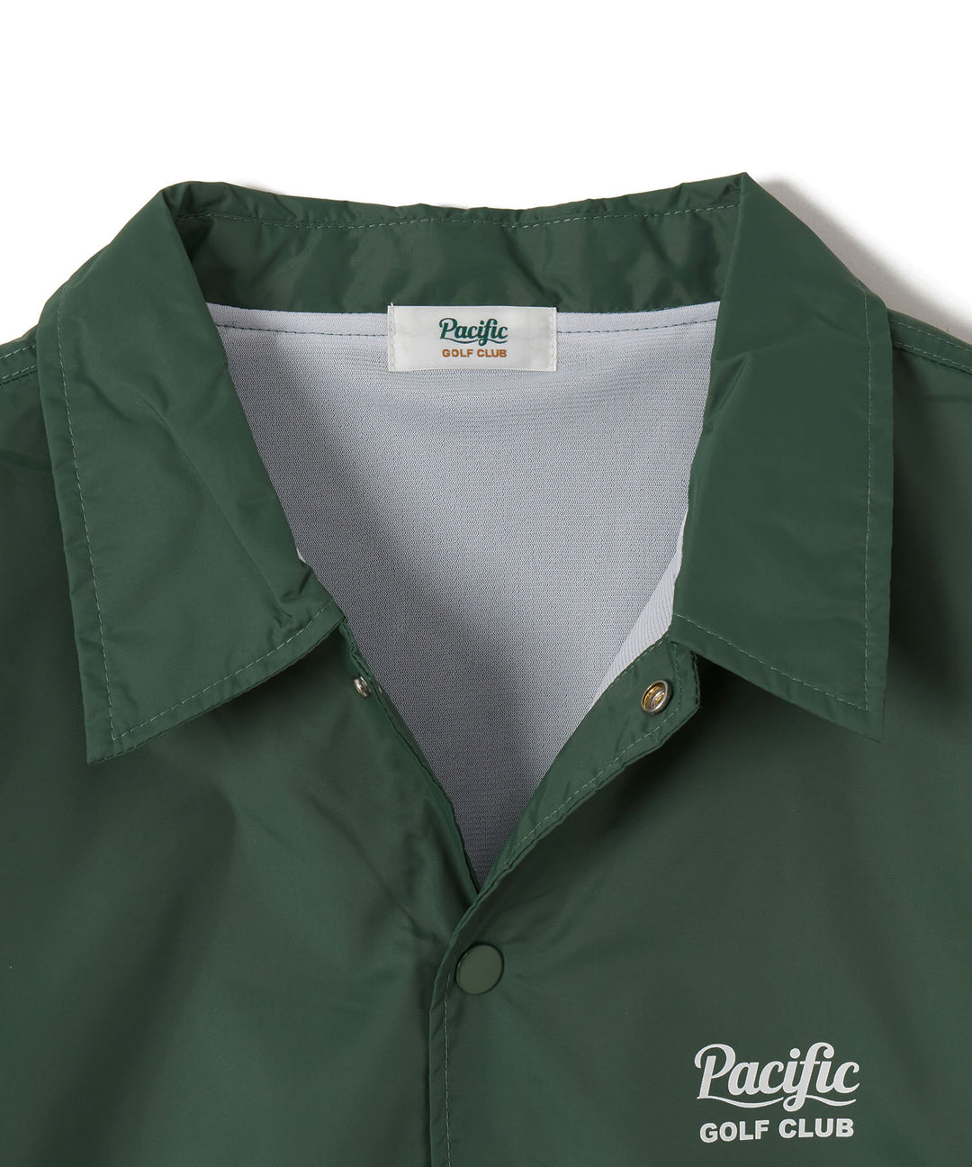 GOLF & PANCAKE COACH JACKET GREEN