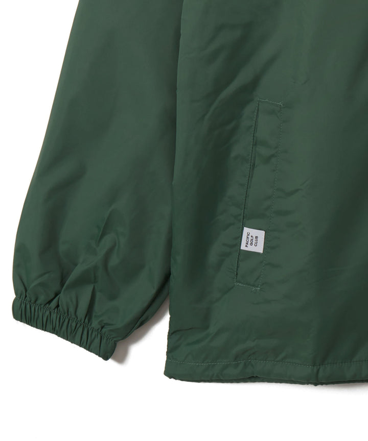 GOLF & PANCAKE COACH JACKET GREEN