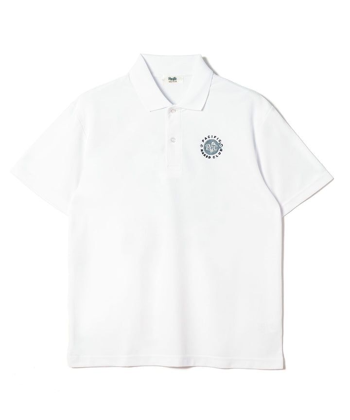 NAKED GOLF×PGC POLO WHITE